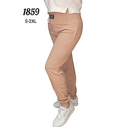 Жіночі спортивні штани із широким поясом "Туреччина" Розміри: 42,44,46,48,50 (31031-3)