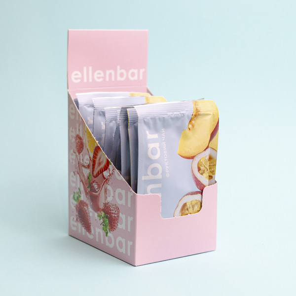 Ellenbar Концентрат-Лимонад-Чай Шоубокс персик-маракуйя 50г