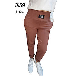 Спортивні штани із широким поясом "Туреччина" Розміри: 42,44,46,48,50 (31122-4)