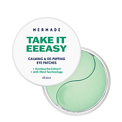 Патчі під очі тонізуючі Mermade Kombucha Extract & Аnti-Thirst Technology 60 шт