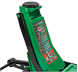 Домкрат підкатний гідравлічний двопоршневий Rockforce 3т( h min 75мм, h max 508мм RF-TZA830003, фото 3