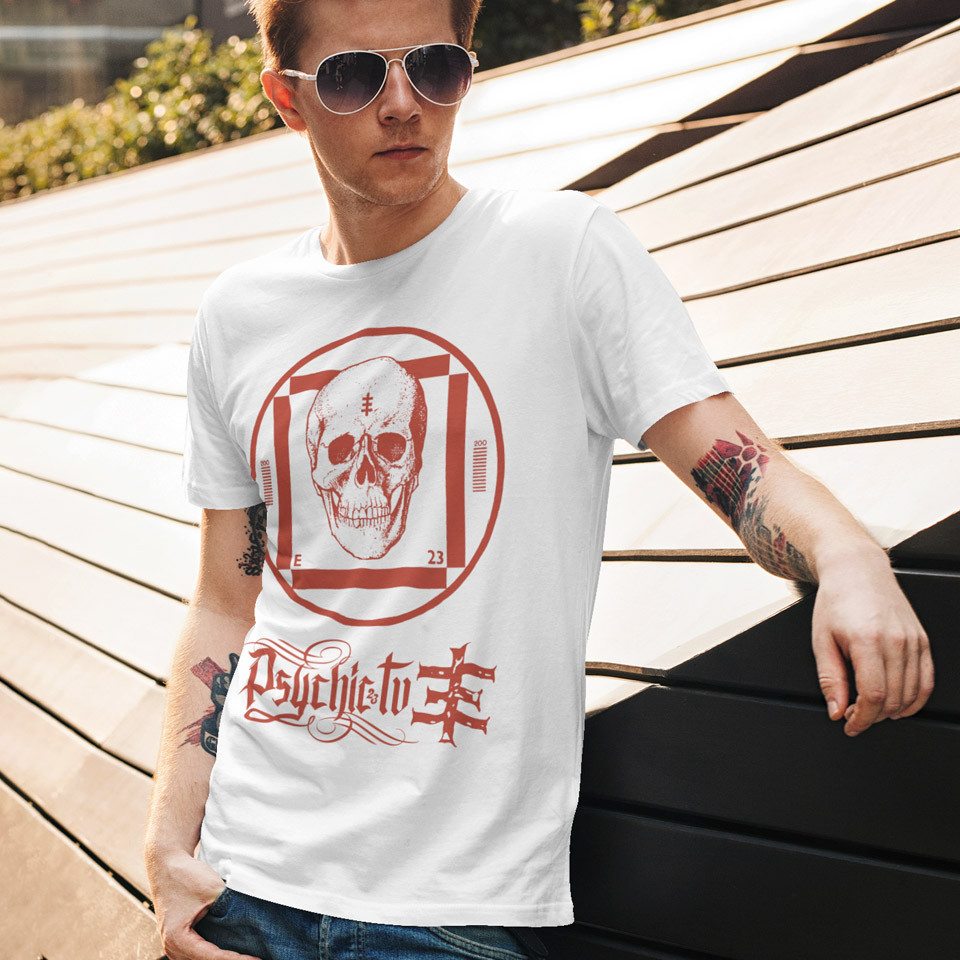 Футболка унісекс Psychic TV (Batschkapp) XS білий, фото 1