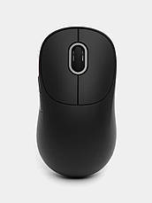 Бездротова безшумна комп'ютерна миша Xiaomi Mi Mouse 3 Wireless 2.4 ГГц підключення до 3 пристроїв Black, фото 3