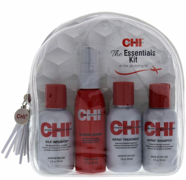 CHI The Essentials Kit (sh/59ml + cond/59ml + silk/59ml + mist/59ml) Набір дорожній