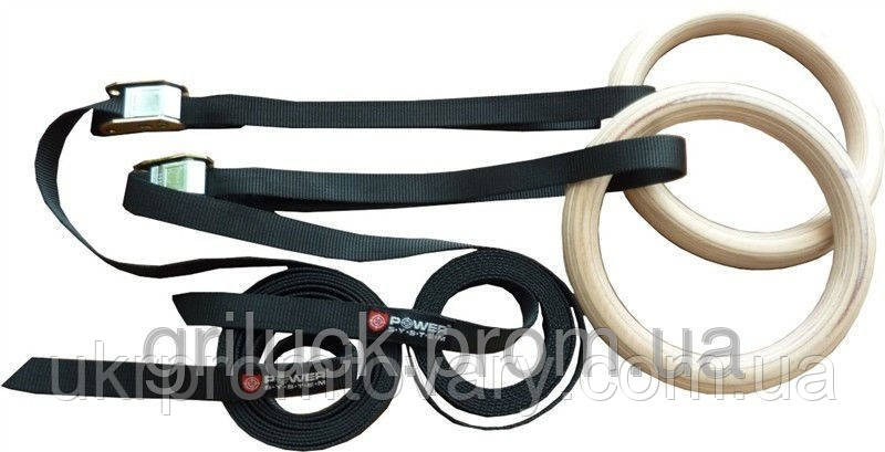 Кільця гімнастичні Gymnastic Wooden Rings, фото 1