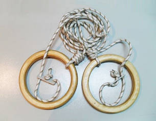 Кільця гімнастичні для дорослих (gymnastic rings), фото 1
