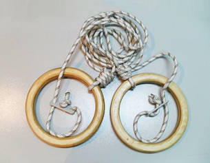 Кільця гімнастичні для дорослих (gymnastic rings), фото 2