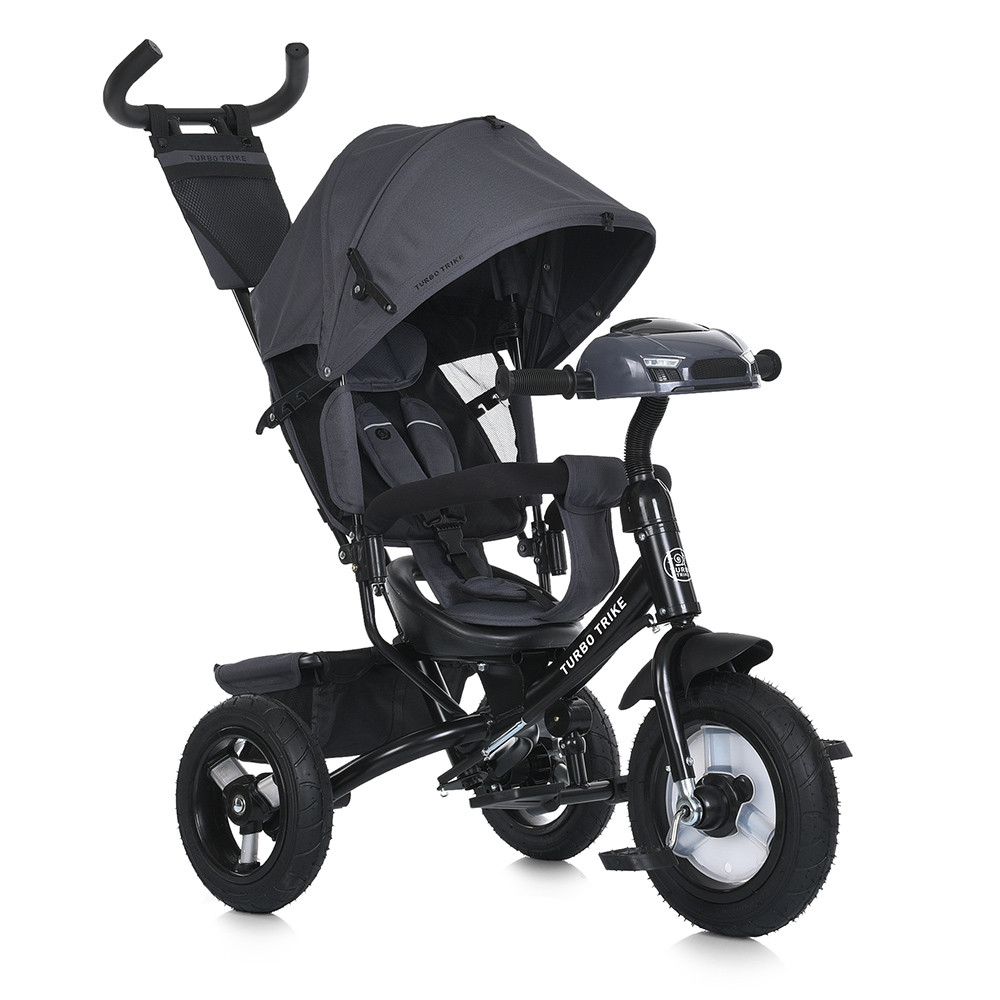 Велосипед дитячий триколісний Turbo Trike MT 1006 (графітовий колір), фото 1
