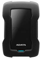 Портативний накопичувач HDD зовнішній жорсткий диск ADATA DashDrive HV300 1TB AHV300-1TU31-CBL 2.5 USB 3.1 Чорний