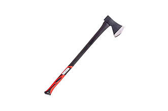 Топор Intertool 1250 г з фібрового ручкою, довжина 900 мм, артикул HT-0264 для колки дров і поліна