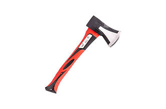 Топор-колун Intertool 1000 г з фіброволоконною рукояткою, артикул HT-0274, для легкого расколу дров