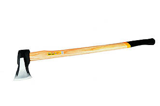Топор-колун Mastertool 2000 г з довгою дерев'яною ручкою, артикул 05-0132, для рубки і колки деревини