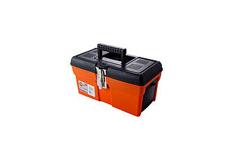 Ящик для інструмента Intertool 13" BX-1113 з верхнім лотком і металевими замками, розміри 330x180x165 мм