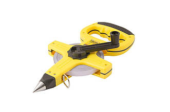 Геодезична рулетка Mastertool 50 м x 13 мм, артикул 67-5013, для вимірювання великих відстаней