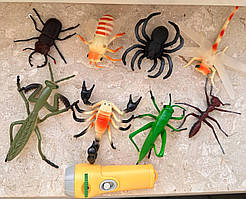 Набір тварин комахи з проєктором склад