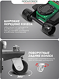 Домкрат підкатний гідравлічний двопоршневий Rockforce 3т (h min 85мм, h max 430мм) RF-T830018 HT, фото 10
