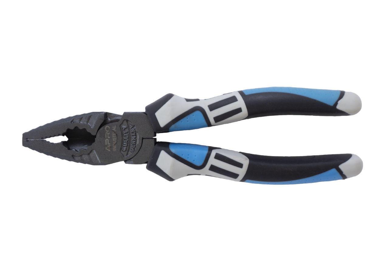 Плоскогубці Apro 180 мм Fulcrum (310353) - багатофункціональний інструмент для захоплення, згинання та перекушування дроту., фото 1