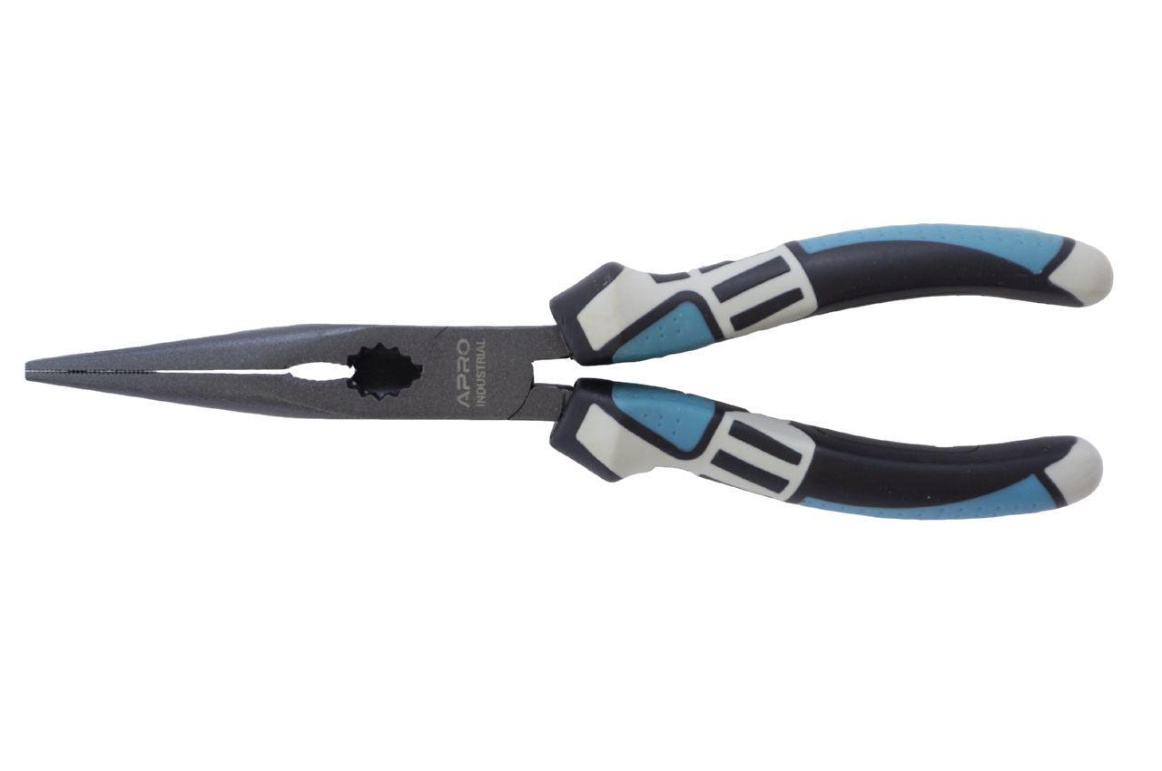 Щипці прямі Apro 200 мм Fixer (артикул 310511) - багатофункціональний інструмент для захоплення і гнучення сталевих деталей, фото 1