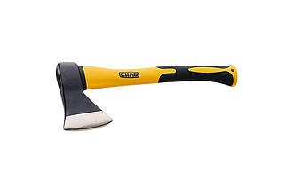 Топор Сила 600 г з фіброволоконною рукояткою, артикул 320206, довжина рукоятки 350 мм, інструментальна сталь.