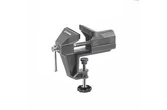 Тиски настільні Intertool 80мм (артикул HT-0095) для надійної фіксації деталей, алюмінієвий сплав, порошкове покриття