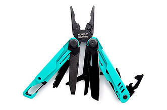 Мультитул Apro 12 в 1 (артикул 401102) з нейлоновим чохлом, нержавіюча сталь, 12 інструментів, довжина 130 мм