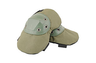 Защитні наколінники Mastertool з пластиковими накладками та упором (2 шт), артикул 82-0168