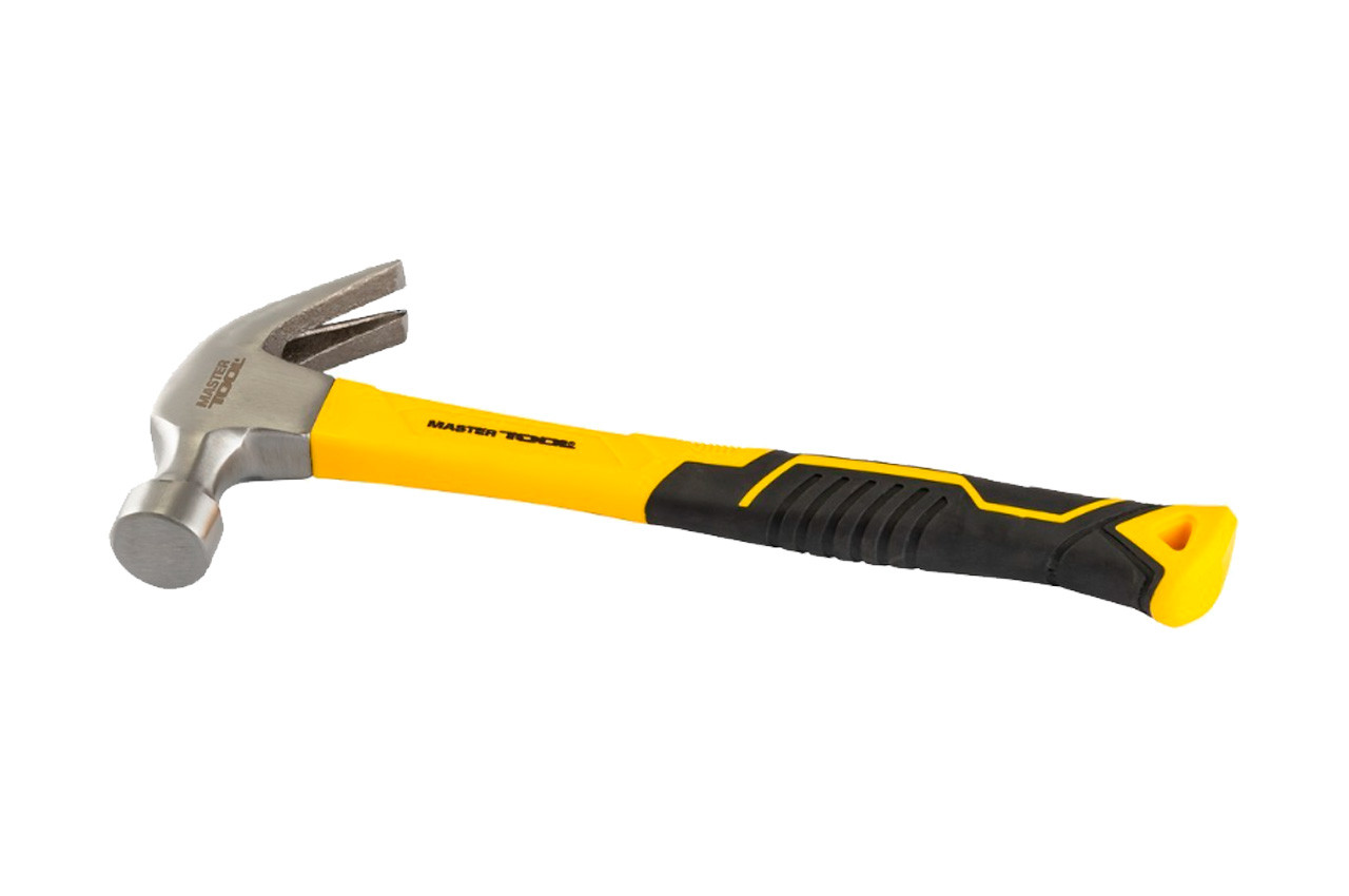 Молоток столярний Mastertool 450г з фібрагласовою ручкою, артикул 02-0914, тип: молотки, виробник: Mastertool, фото 1
