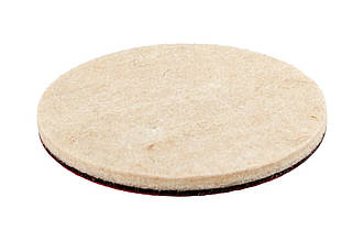 Войлочні шліфувальні круги на липучці Mastertool 150 x 6мм м'які (5шт), артикул 08-9715