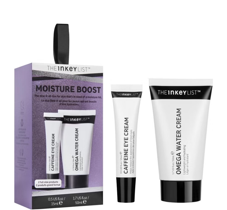 Набір The Inkey List Moisture Boost (Caffeine Eye Cream, Omega Water Cream)