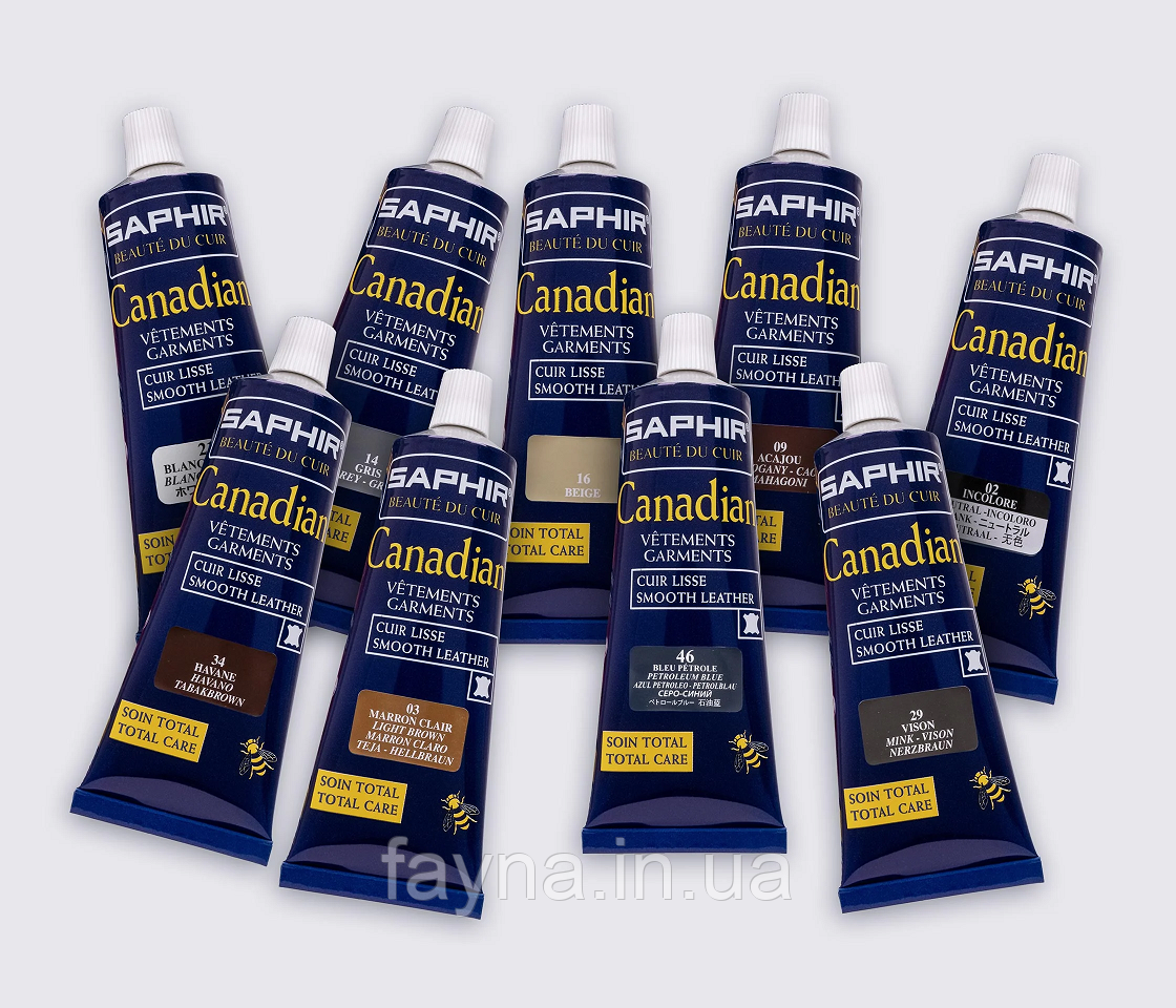 Крем-фарба із захисними властивостями Saphir Canadian (75мл)