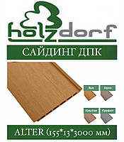 Сайдинг HOLZDORF Alter БУК Панель ДПК 155х13x3000 мм