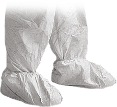 Бахіли високі білі DuPont (захист для ніг) TYV-CSSR W