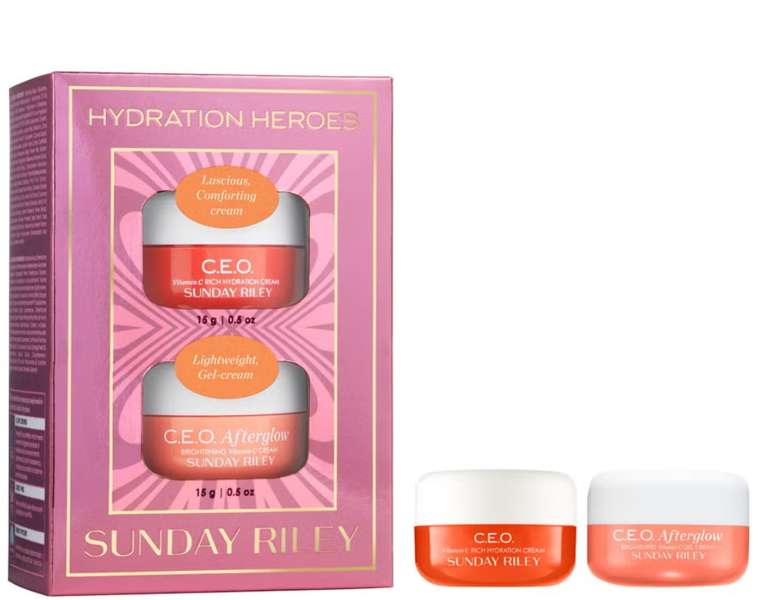 Sunday Riley Hydration heroes, набІр кремів з вітаміном С, фото 1