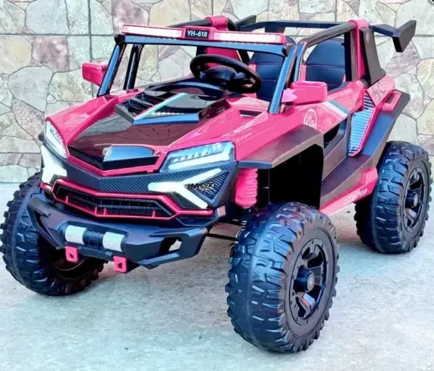 Електромобіль дитячий Buggy Giga Speed 24V (рожевий колір), фото 1