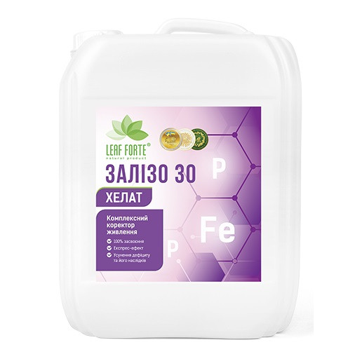 Добриво ЖЕЛЕЗО 30 Хелат (10 л.) Leaf Forte