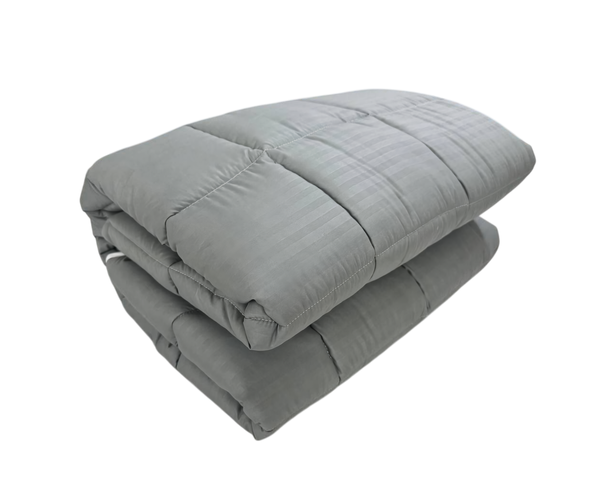 Ковдра силіконова сіра, розмір 180х215 см, зимова, фото 1