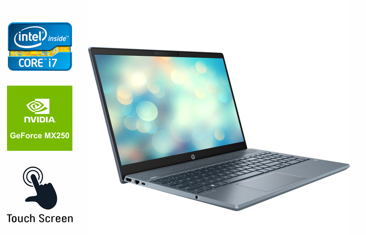 Ультрабук Б-клас HP Pavilion 15-cs3073cl/ 15.6" 1920x1080 Touch/ i7-1065G7/ 16GB RAM/ 480GB SSD/ MX250 4GB