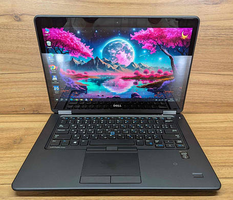Б/в Ультрабук Dell Latitude E7450 14" 1920x1080 Сенсорний| Core i5-5300U| 8 GB RAM| 240 GB SSD| HD 5500, фото 1