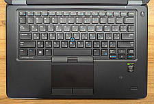 Б/в Ультрабук Dell Latitude E7450 14" 1920x1080 Сенсорний| Core i5-5300U| 8 GB RAM| 240 GB SSD| HD 5500, фото 3