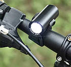 Фара велосипедна передня AU902-1CREE XPG500 аккум-р, 500LM, 700mAh, ЗУ micro USB, фото 4