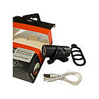 Фара велосипедна передня AU902-1CREE XPG500 аккум-р, 500LM, 700mAh, ЗУ micro USB, фото 8