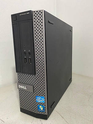 Б/в Комп'ютер Dell OptiPlex 390 SFF| Core i5-2400| 8 GB RAM| 250 GB HDD| HD 2000, фото 1