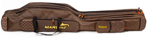 Чохол MARLINE 150 см 3 секції 2 кишені для вудилищ з котушками напівжорсткий