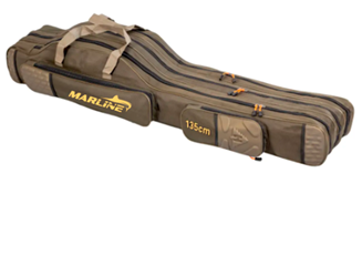 Чохол MARLINE 135 см 3 секції 2 кишені для вудилищ з котушками напівжорсткий