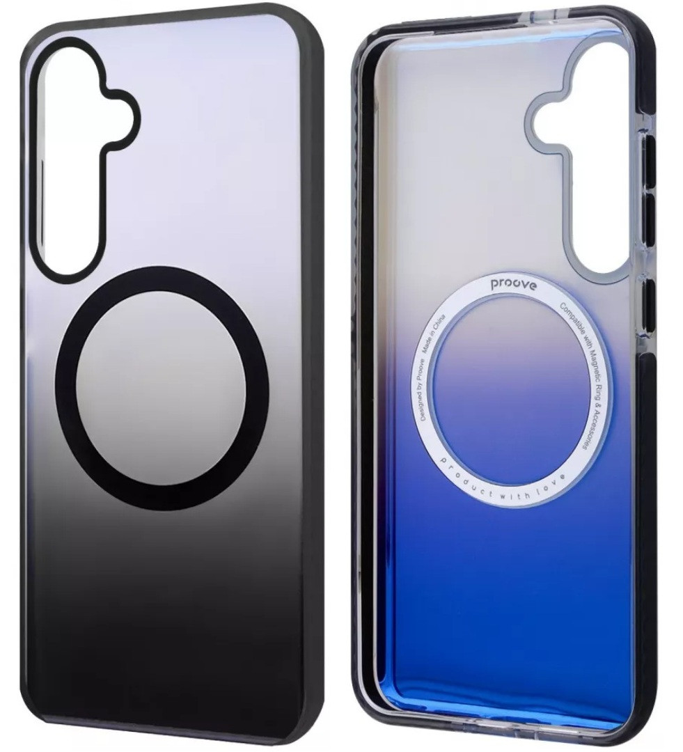 Градієнтний чохол Proove Shadow Star Magnetic для Samsung S25