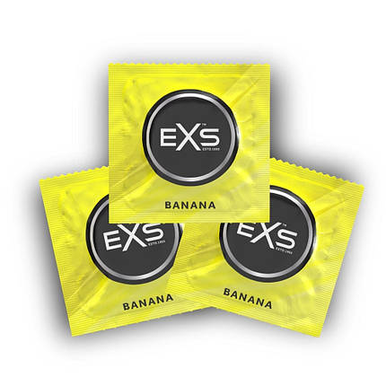 Презервативи Exs Banana зі смаком банана, стандартного розміру (ціна за 5 шт.), фото 3