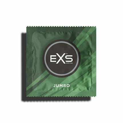 Презервативи королівського розміру Exs Jumbo латексні (ціна за 5 шт.), фото 1