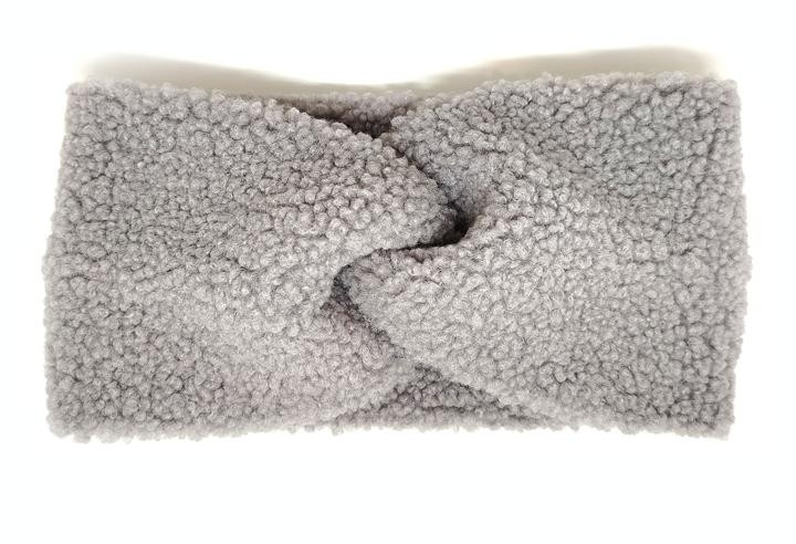 Пов'язка жіноча тепла сіра, фото 1