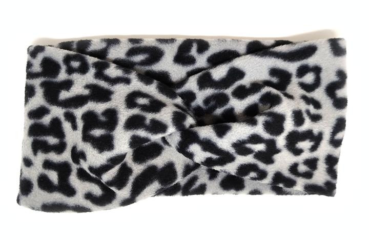 Пов'язка жіноча флісова гепард, фото 1