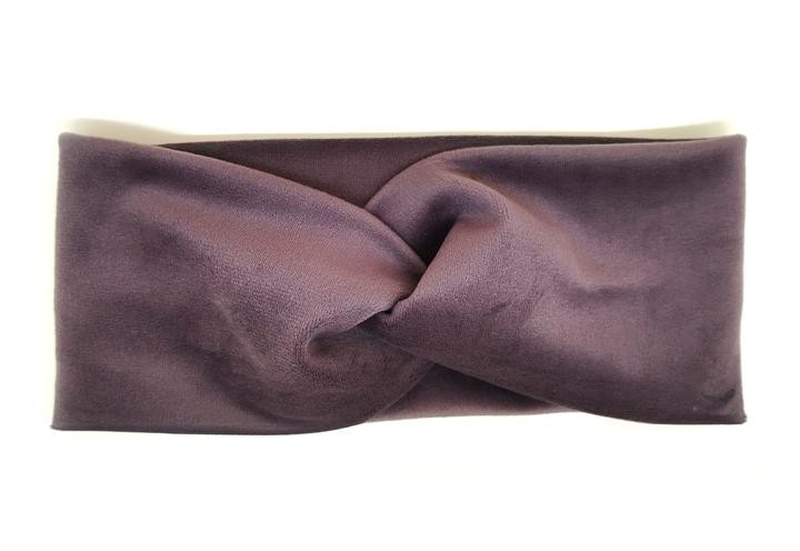 Пов'язка жіноча велюр, фото 1